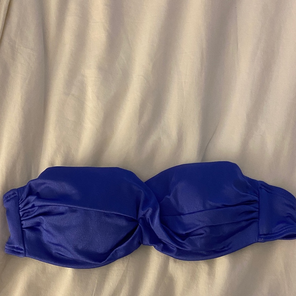 Victoria's Secret Blue and Mint Bikini Top